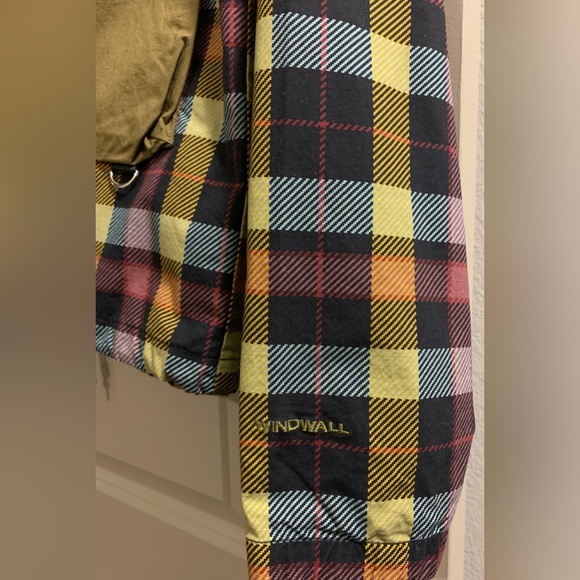 The North Face Ripstop Wind Hooded Jacket Hoodie Plaid Men's Size Small  - NWT - Picture 7 of 13